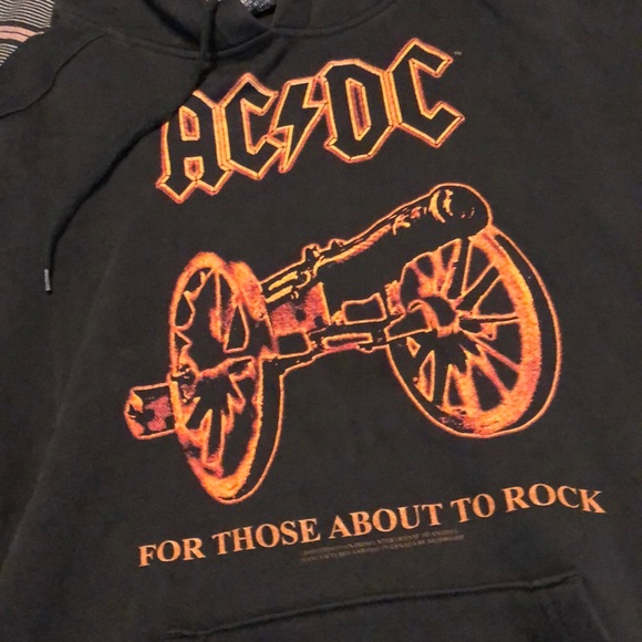 AC/DC Vintage Pullover Sweater - Picture 2 of 4